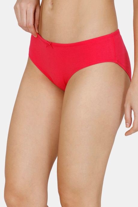Zivame Anti-Microbial Low Rise Full Coverage Hipster Panty (Pack of 3) - Multicolor — image 8
